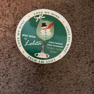 Frostys Going Down ornament